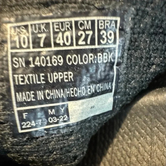 Sketchers women’s black slip on goga mat shoes size 10 - Picture 6 of 6